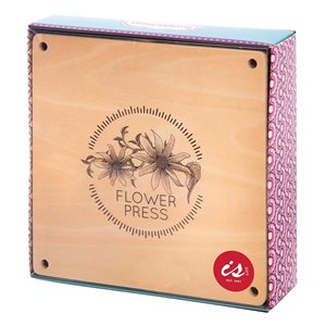 wooden flower press | back in!