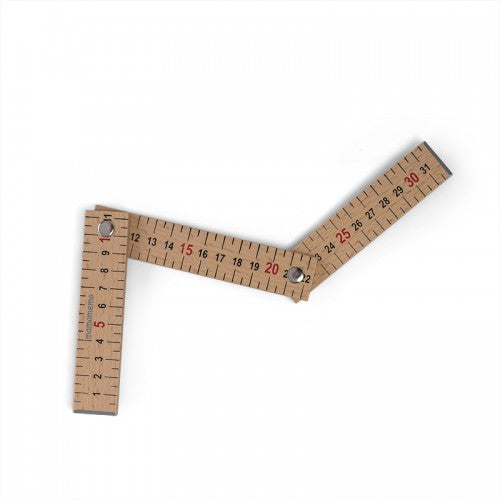 mama memo wooden folding ruler