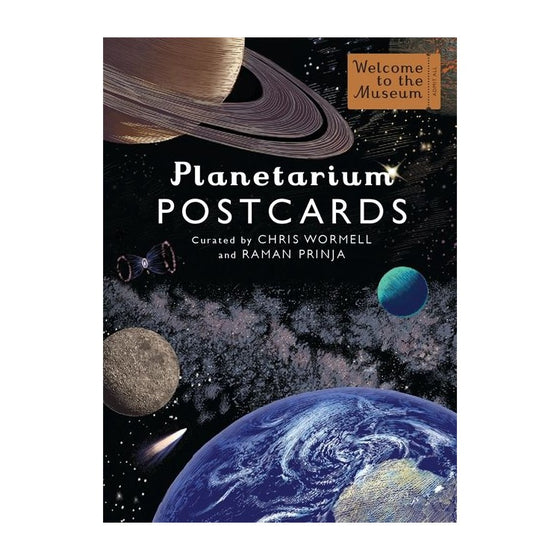 planetarium postcards by Chris Wormell