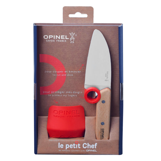 opinel | le petit chef kitchen knife + finger protector