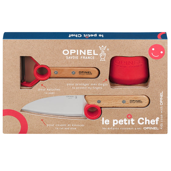 opinel | le petit chef 3pc set