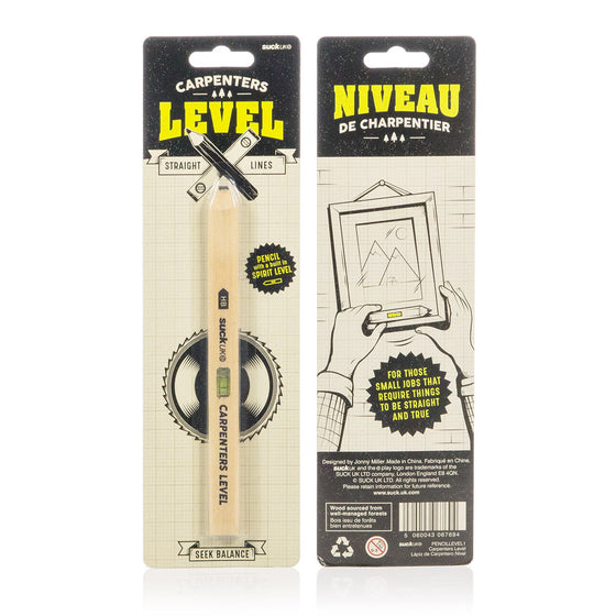 suck uk | carpenters level pencil