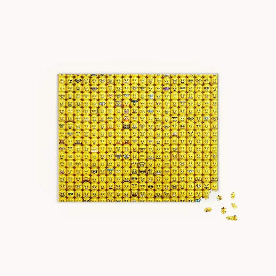 LEGO minifigure faces puzzle | 1000 pieces