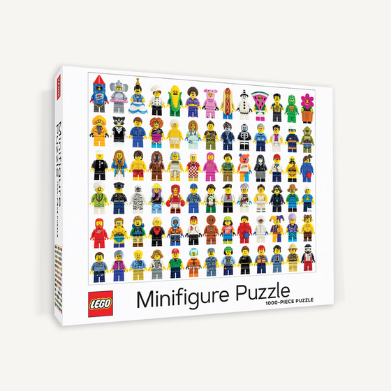 LEGO minifigure puzzle | 1000 pieces