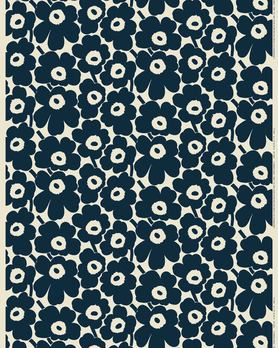 marimekko coated cotton fabric | pieni unikko - new colourways