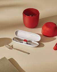 Alessi food À porter | travel cutlery set