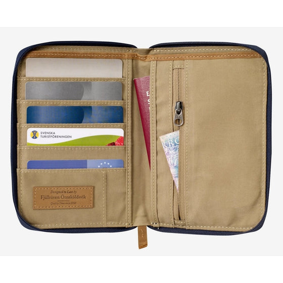 fjällräven passport wallet | back in