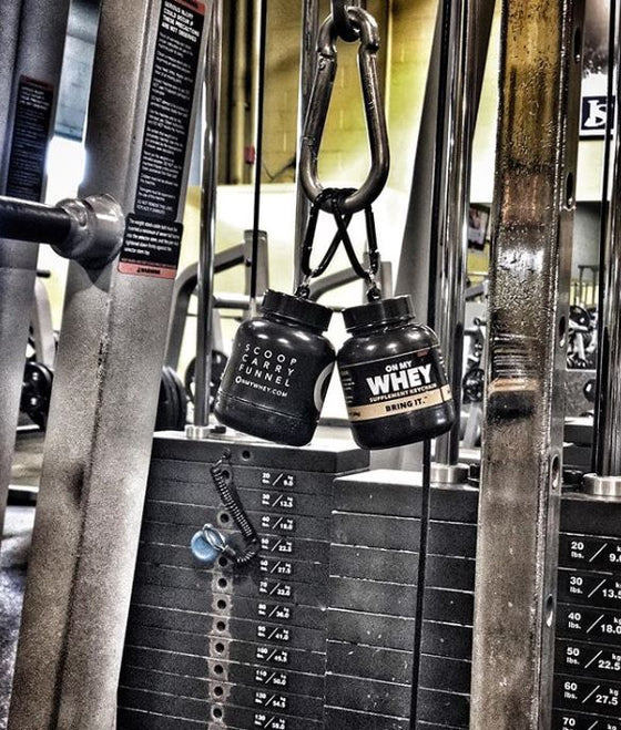 OnMyWhey: The World's Best Fitness Keychain