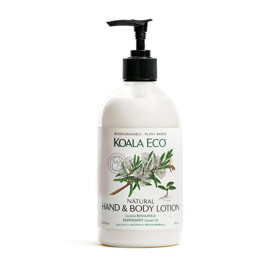 koala eco natural hand lotion | rosalina & peppermint