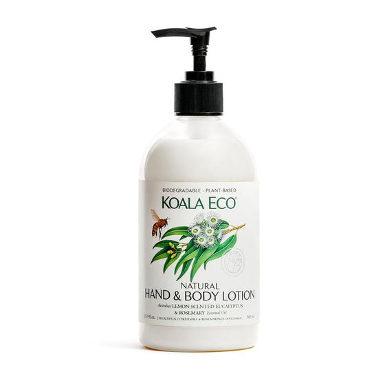koala eco natural hand lotion | lemon scented eucalyptus & rosemary