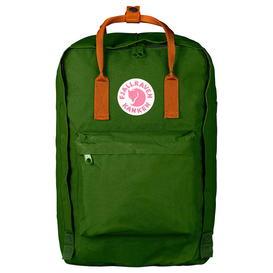 Fjallraven kanken leaf green burnt orange online