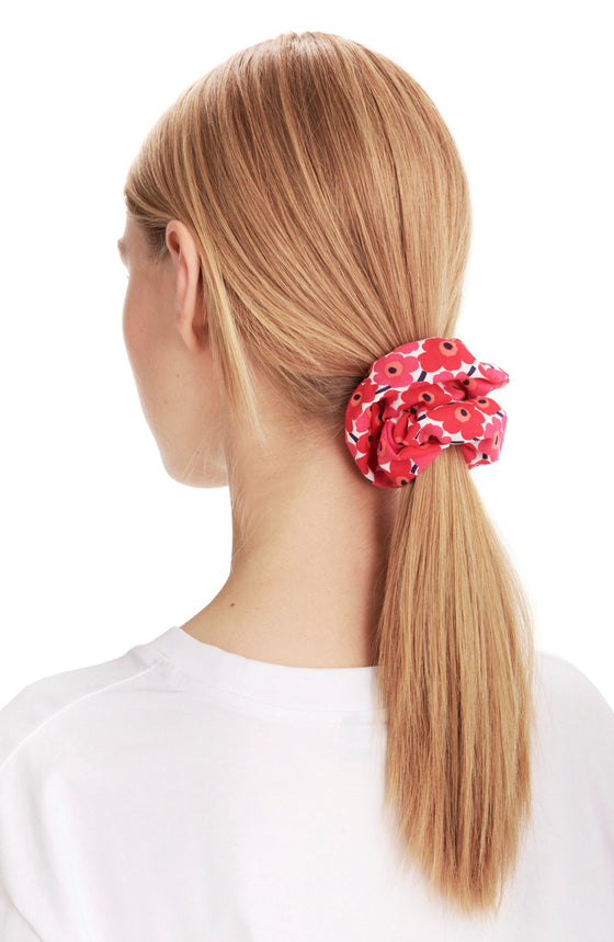 marimekko ruusunkukka unikko | hair scrunchie