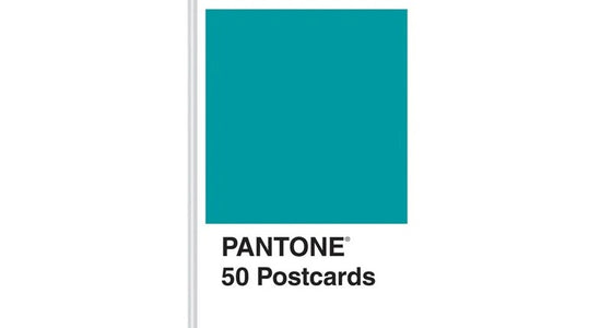 pantone 50 postcards