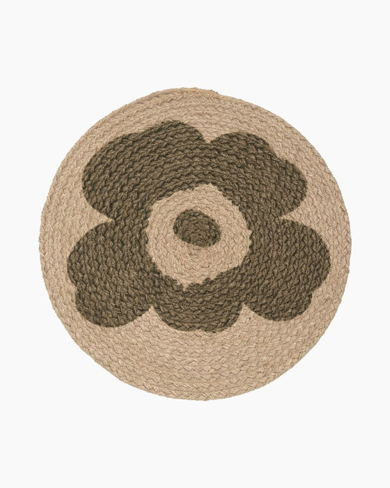 marimekko unikko jute placemat