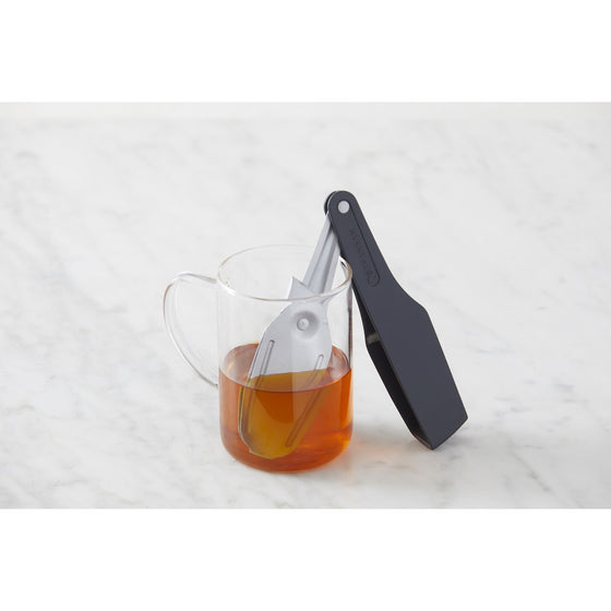 smart tea infuser with no drip cover