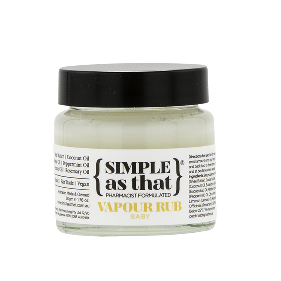 simple as that | vapour rub for little ones