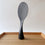 japanese standing rice scoop | black