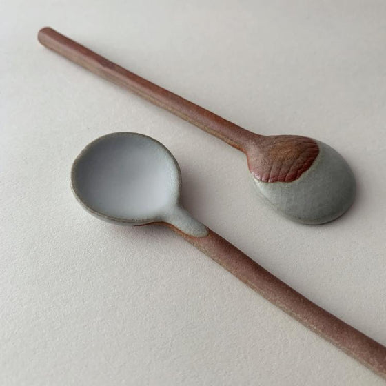 japanese ceramic spoon